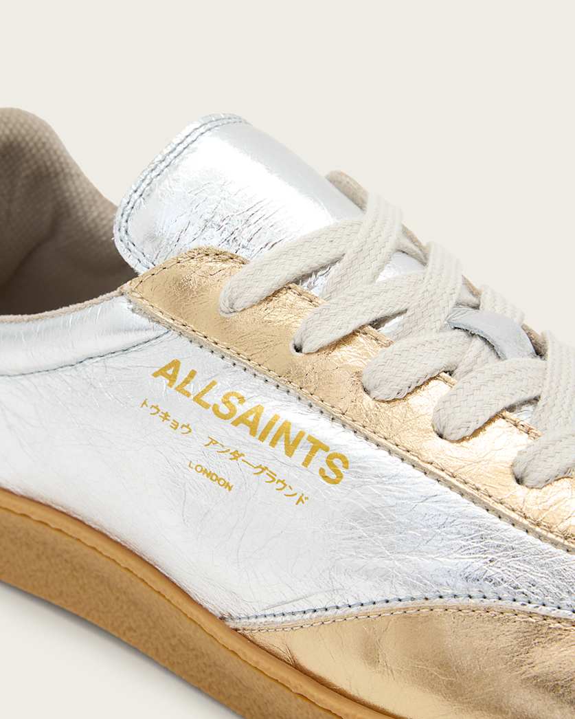 Thelma Metallic Low Top Trainers