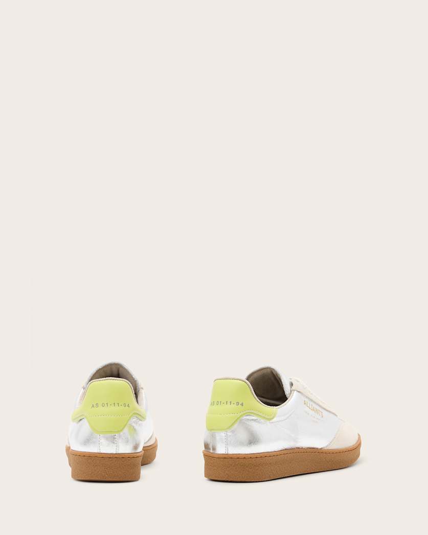 Thelma Metallic Low Top Trainers