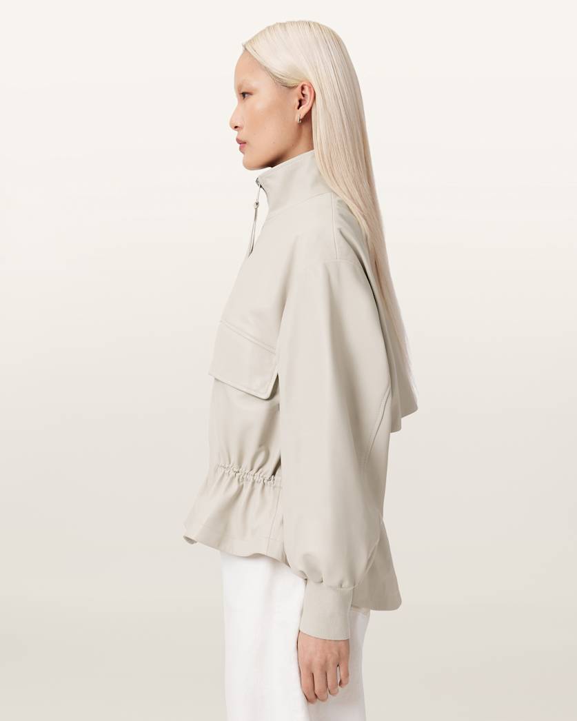 Flor Leather Jacket