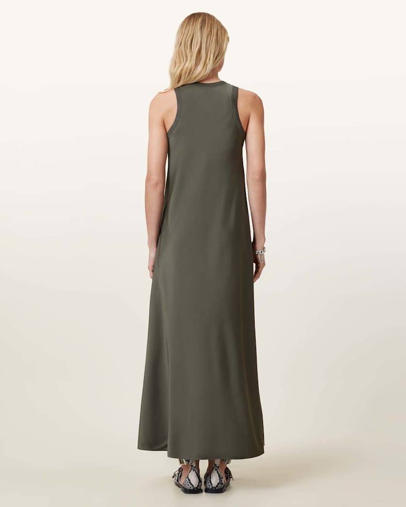 Aida Satin Maxi Dress