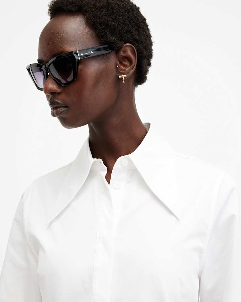 Moira Pointed Collar Shirt