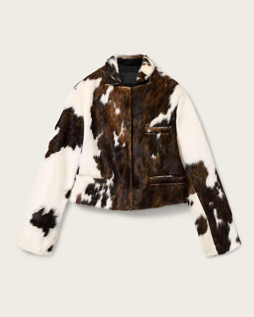 Apton Dapple Cowhide Blazer