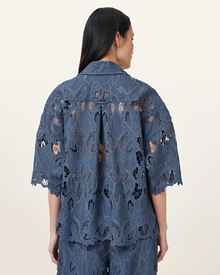 Charli Relaxed Fit Embroidered Shirt