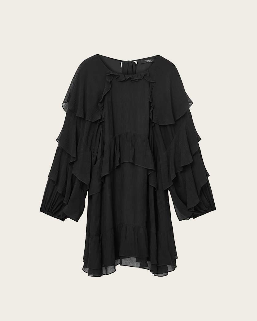 Lizzie Long Sleeve Frill Dress