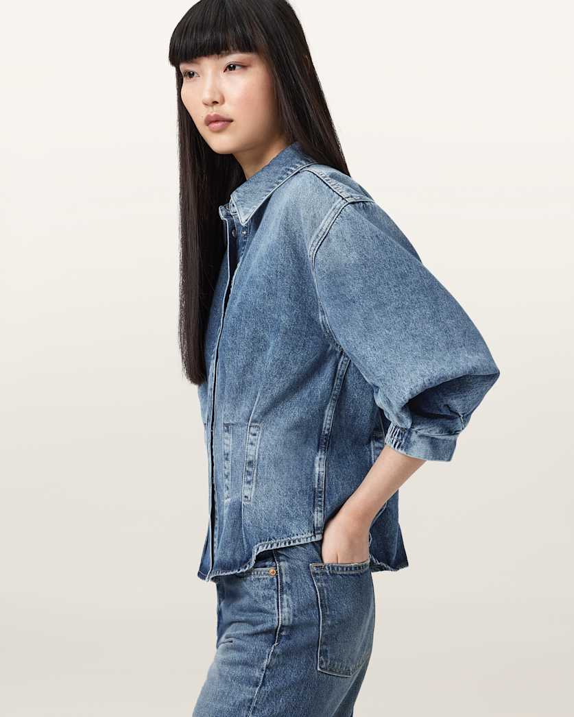 Nancy Slim Fit Denim Shirt