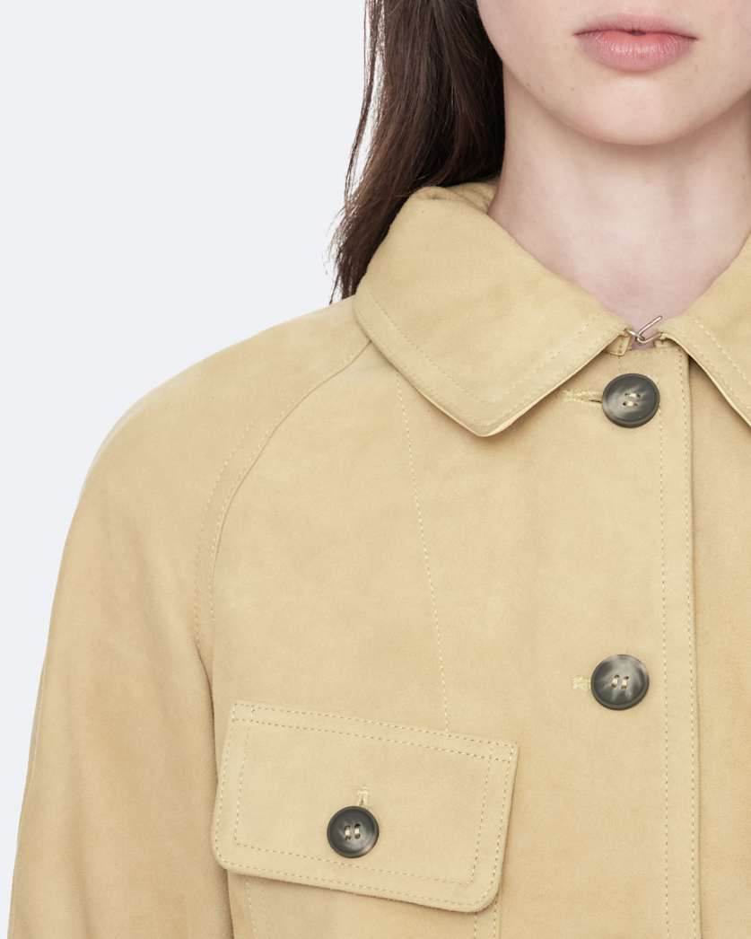 Roiya Suede Hunting Jacket
