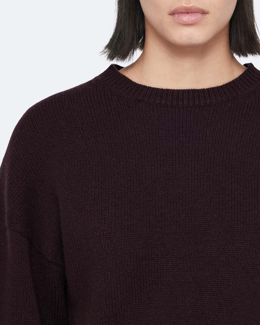Mari Boxy-Fit Wool-Blend Jumper