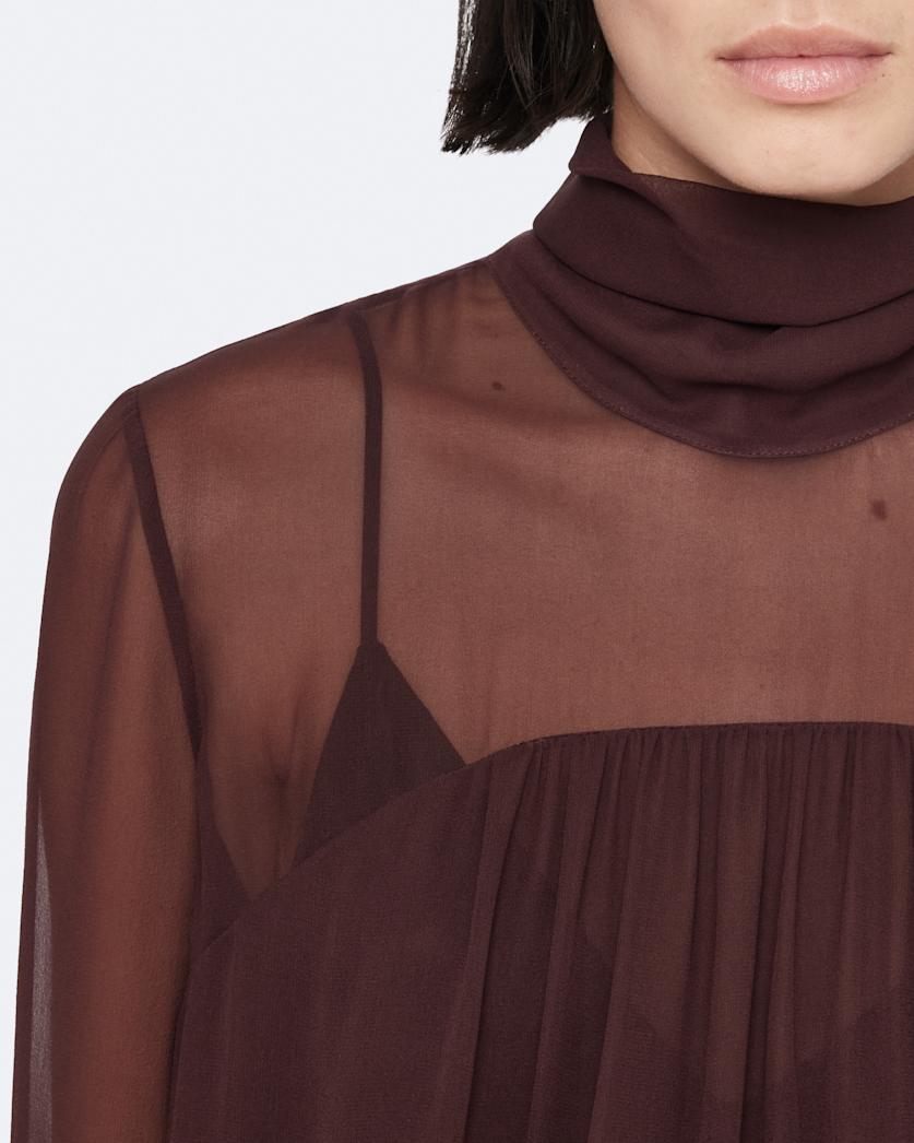Nadia Sheer Silk Top