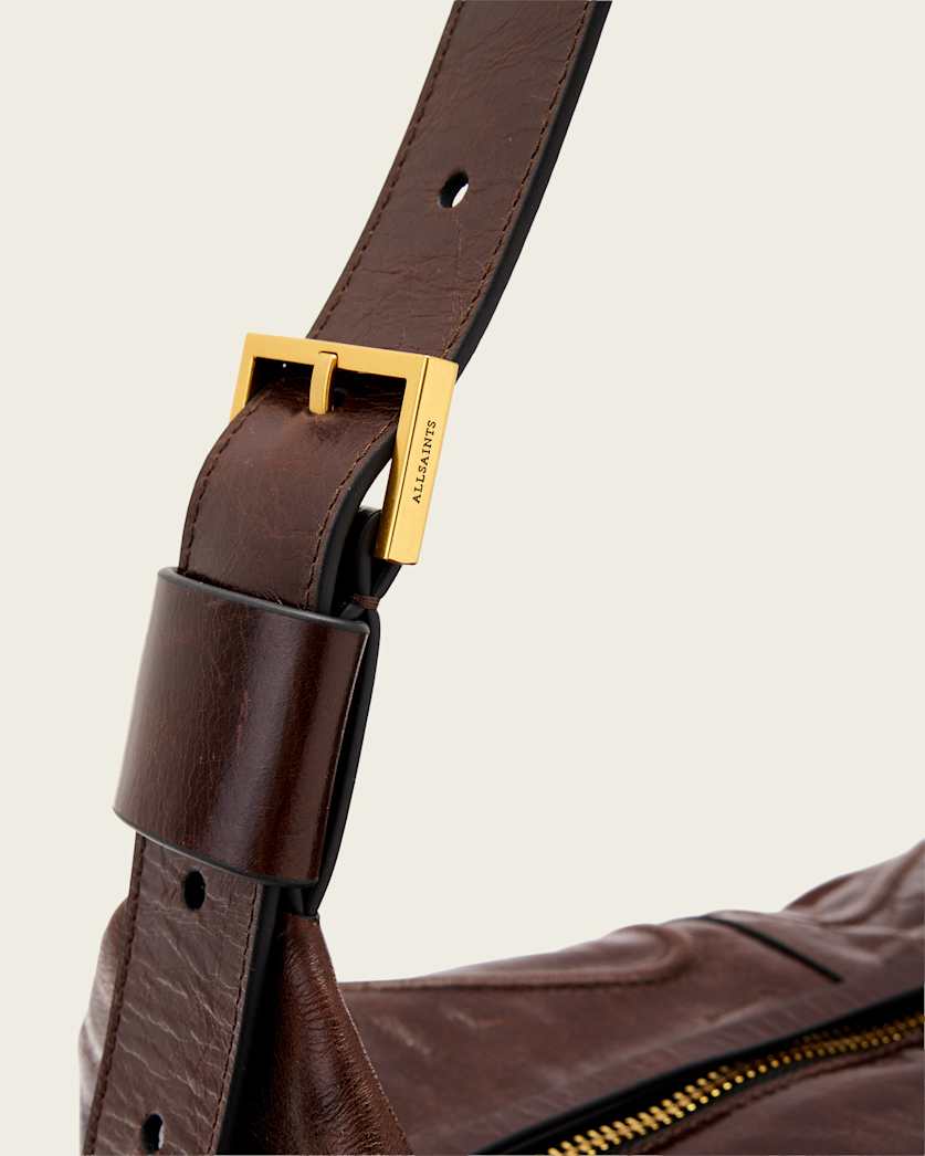 Jean Rey Leather Shoulder Bag