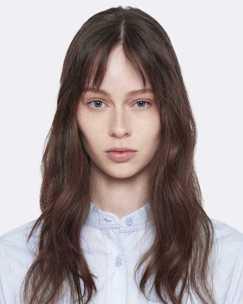 Tess Regular-Fit Cotton-Poplin Military Shirt