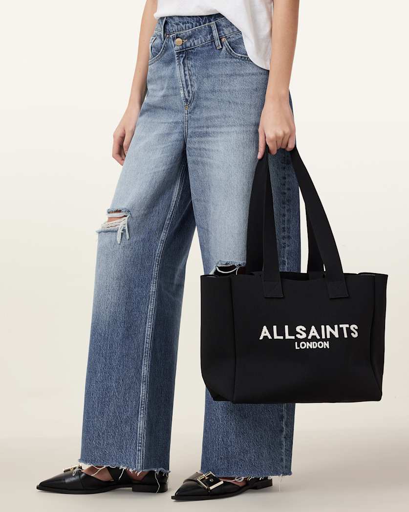 Izzy Logo Print Medium Tote Bag