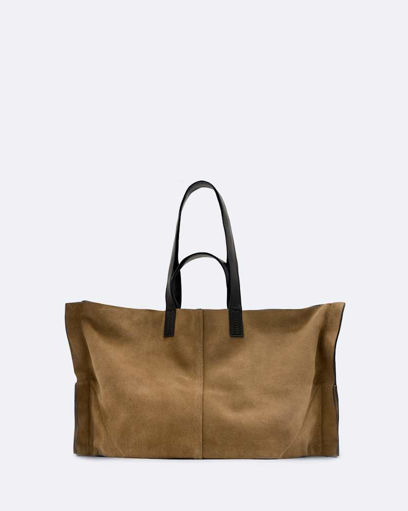Lutece Reversible Suede Tote Bag
