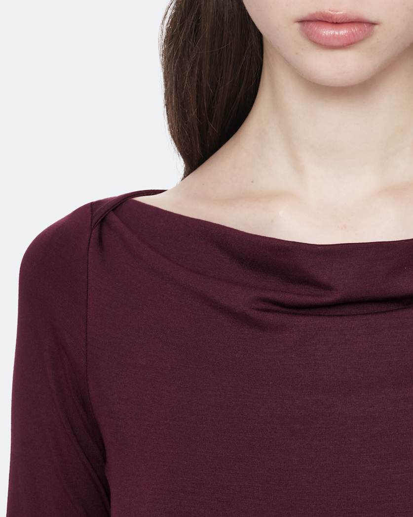 Romi Cowl-Neck Regular-Fit Top
