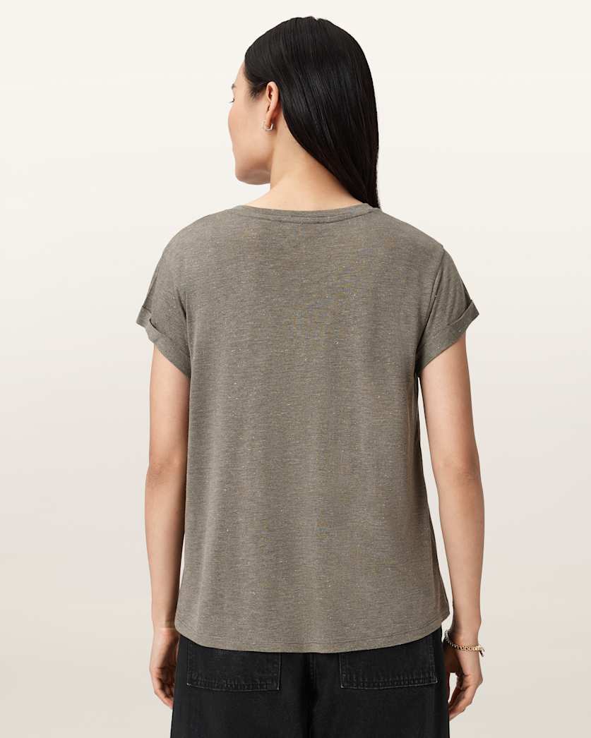 Anna Short Sleeve Shimmer T-Shirt
