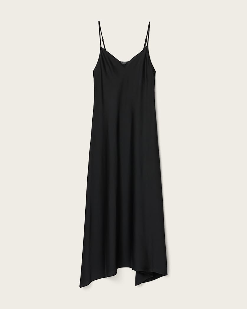 Leona V-Neck Maxi Slip Dress
