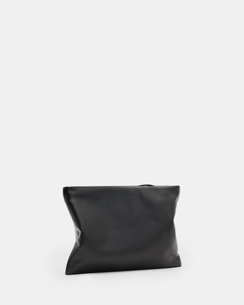 Bettina Leather Clutch Bag