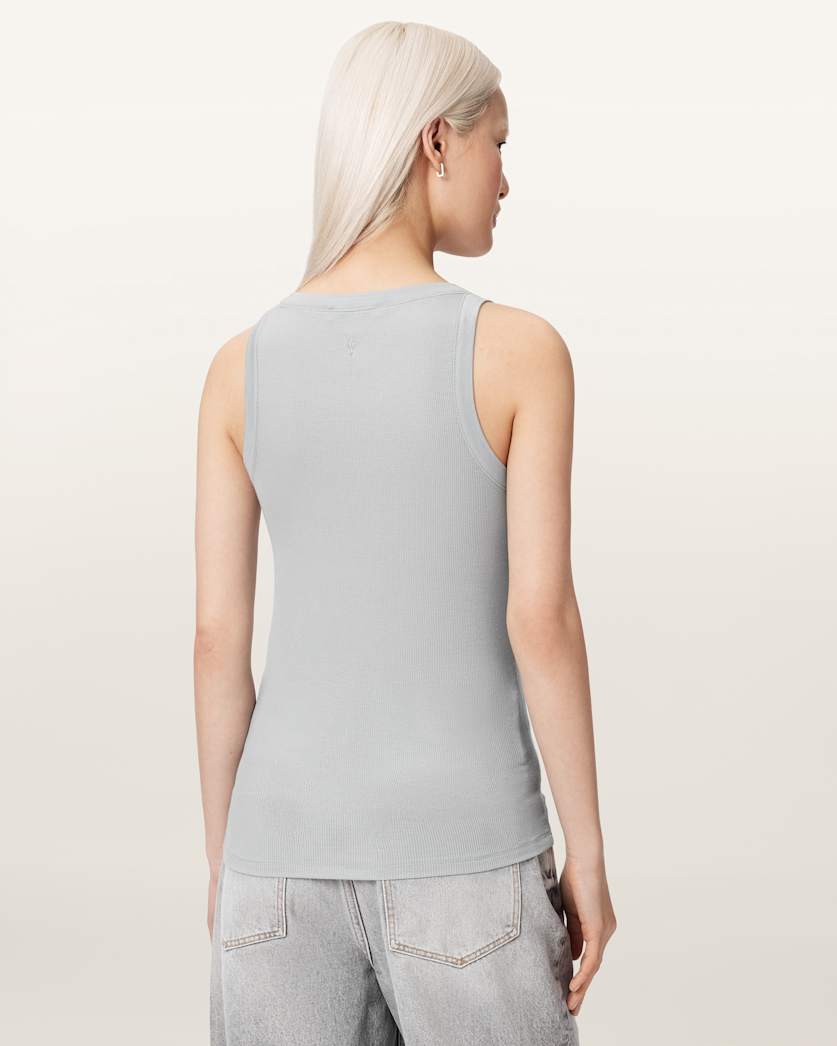 Rina Crew Neck Sleeveless Tank Top