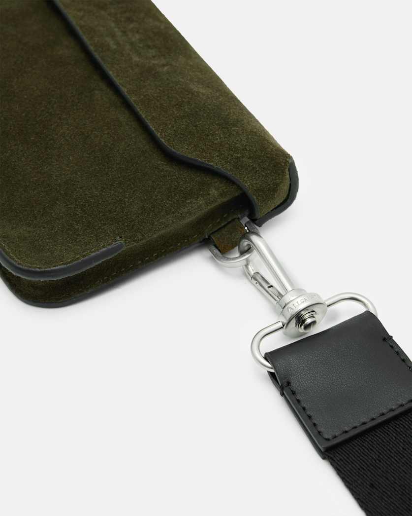 Zoe Adjustable Leather Crossbody Bag