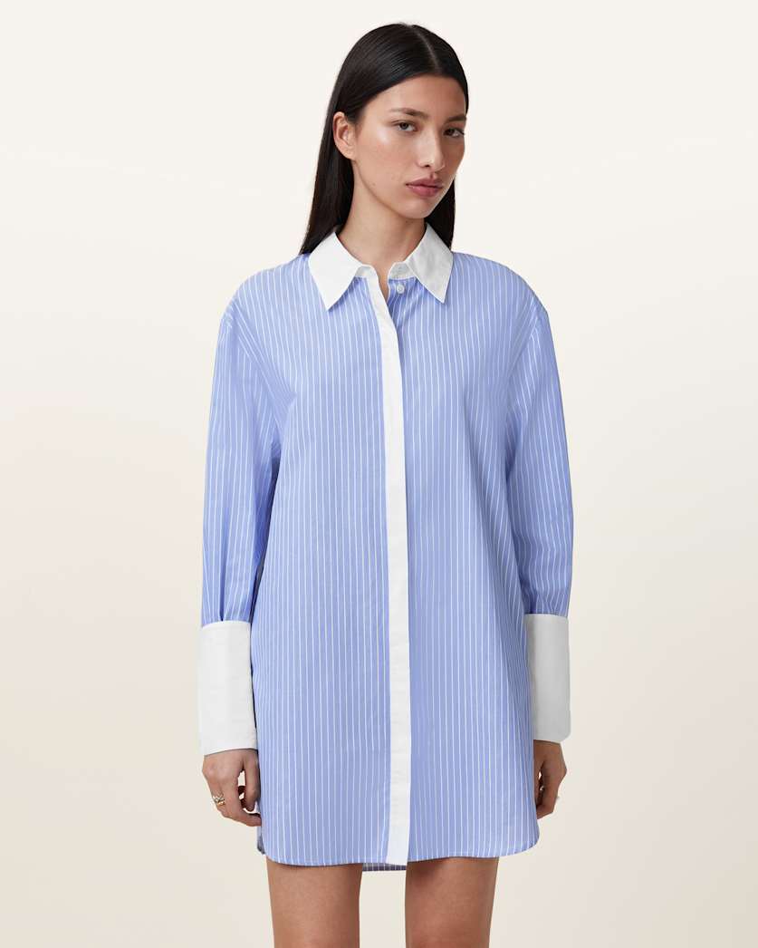 Alber Long Sleeve Shirt Dress