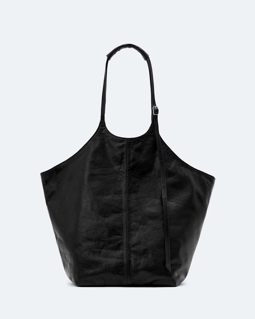 Siloh Leather Magazine Tote Bag