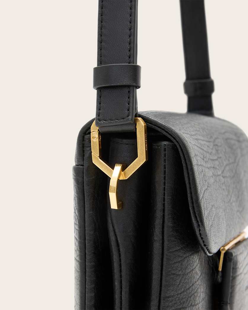 Jupiter Grain Leather Crossbody Bag