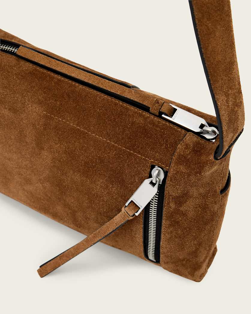 Alba Suede Crossbody Bag
