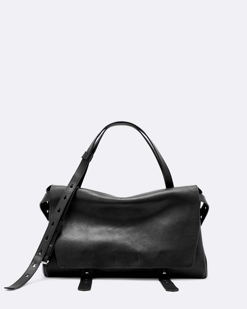 Joan Medium Leather Satchel