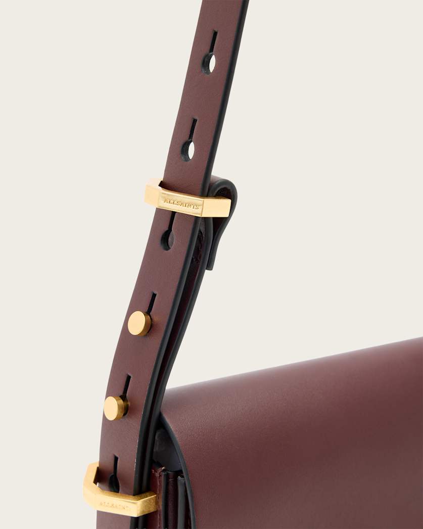 Etta Leather Satchel Crossbody Bag