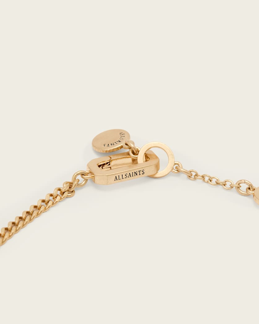 Rue Spiked Pearl Chain Necklace