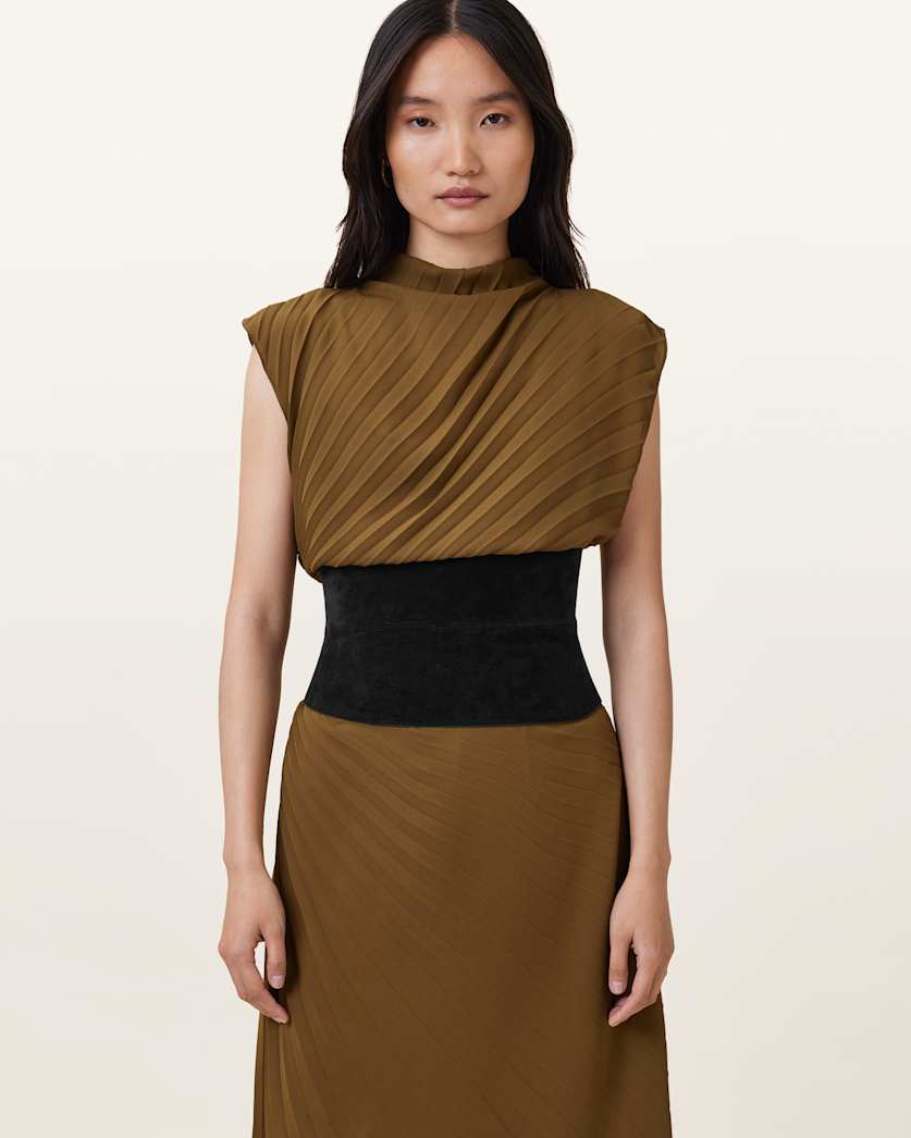 Oakleigh Suede Corset Belt