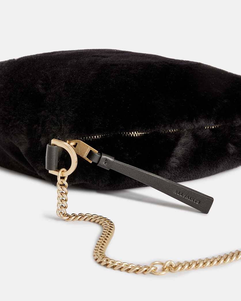 Evaline Shearling Crossbody Bag
