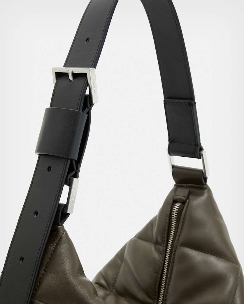 Edbury Leather Quilted Shoulder Bag