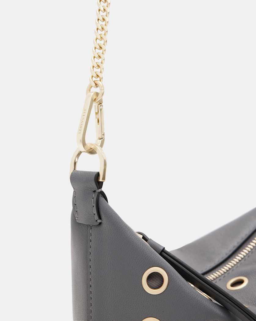 Evaline Eyelet Leather Crossbody Bag