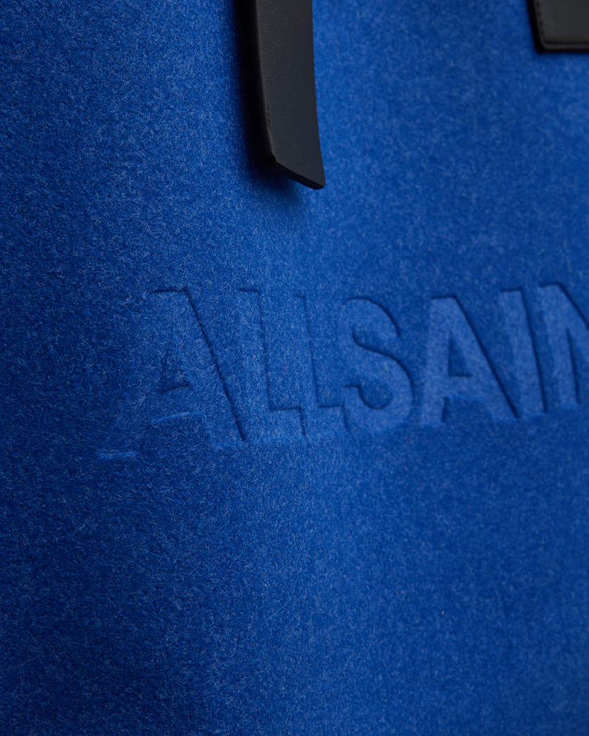 Anik Embossed Logo Felt Tote Bag