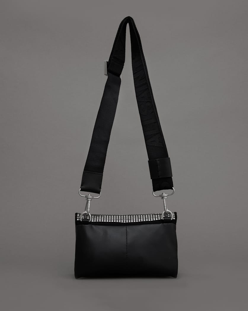 Ezra Pin Studded Crossbody Bag