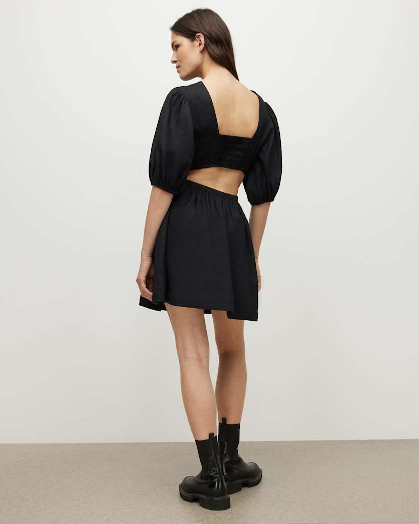 Colette Linen Mini Dress