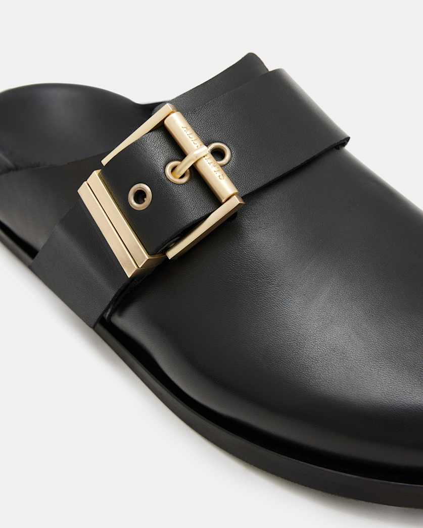 Venus Shearling Slip On Mules