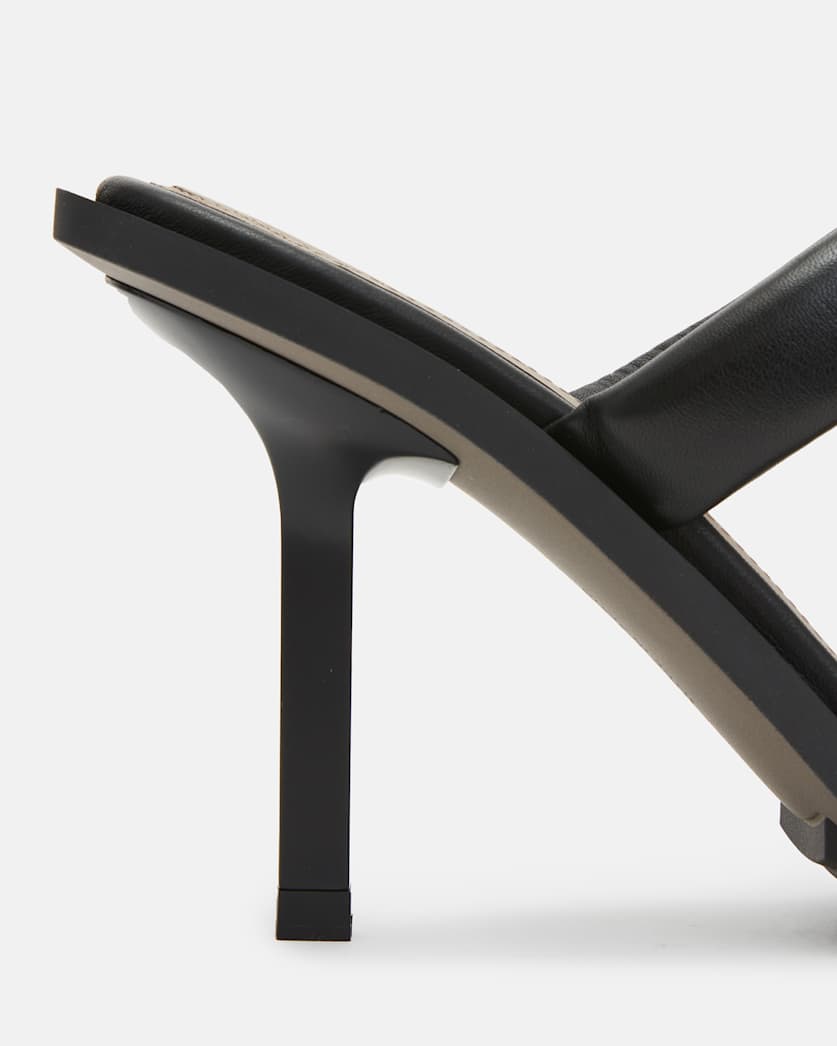 Ava Leather Heeled Sandals