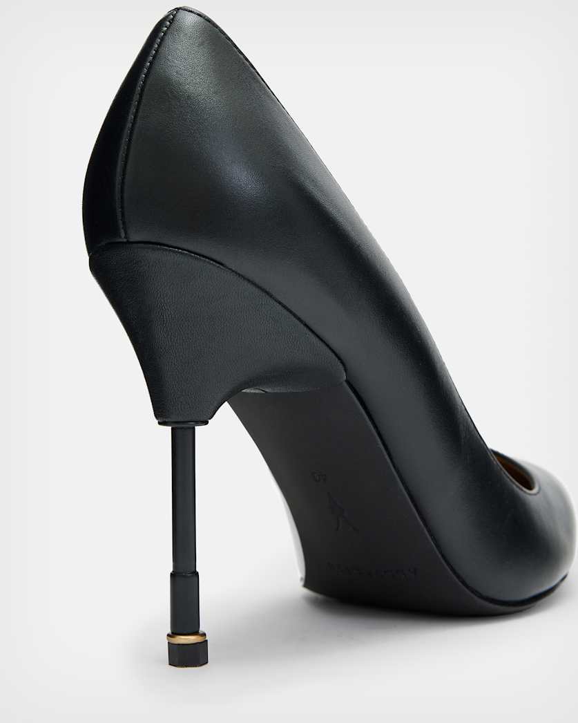 Nova Leather Court Shoes