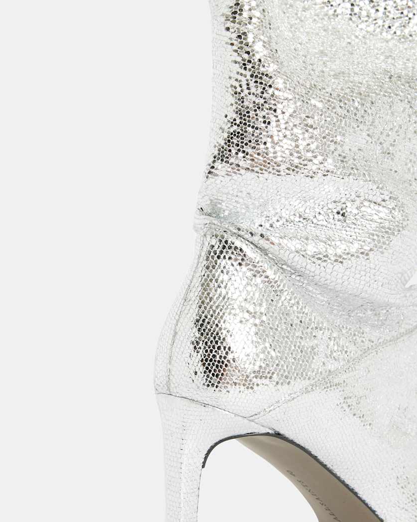 Orlana Heeled Shimmer Leather Boots
