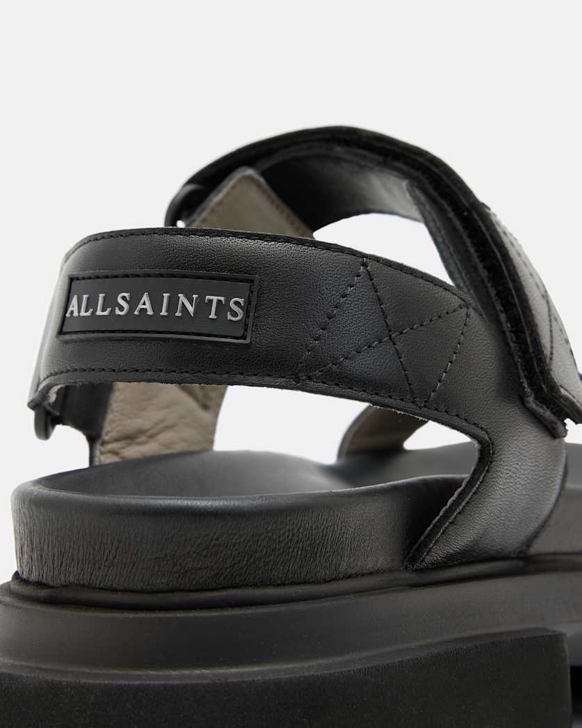 Rory Chunky Leather Velcro Sandals