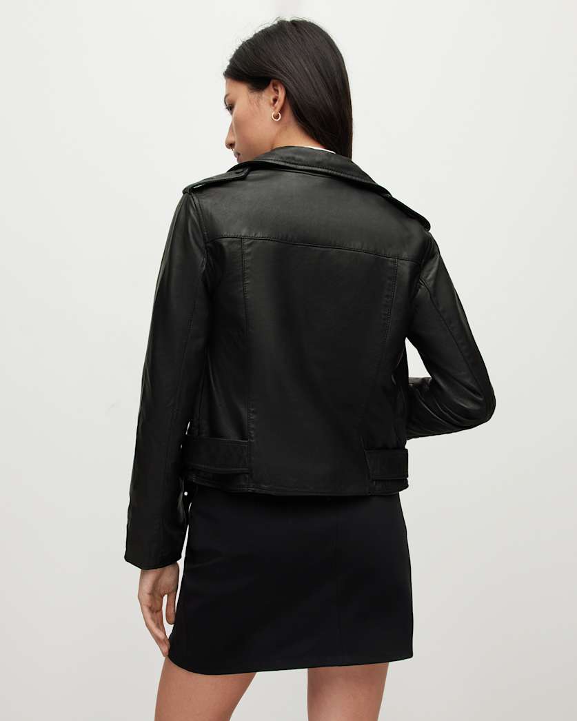 Balfern Leather Biker Jacket