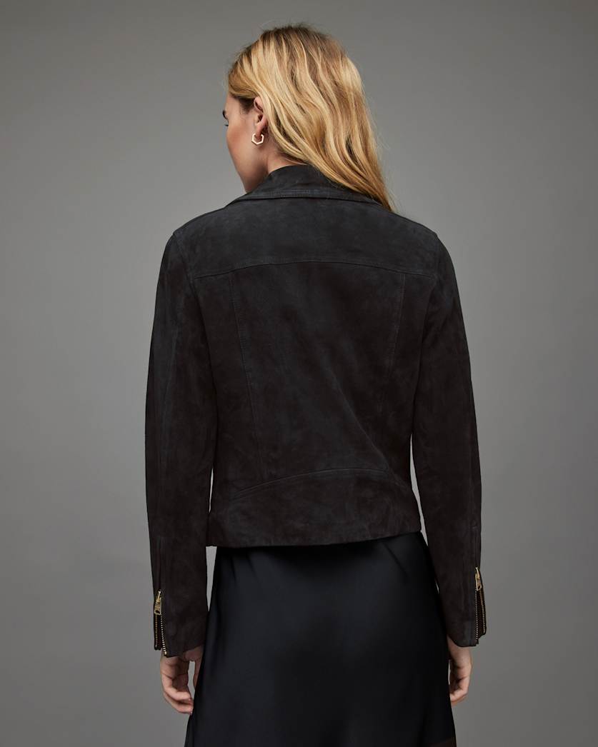 Suede Dalby Biker Jacket