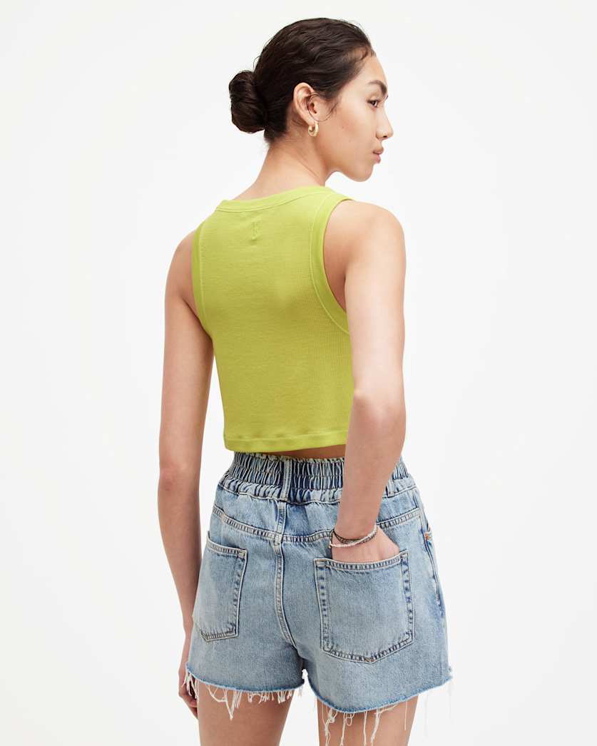 Rina Sleeveless Cropped Tank Top