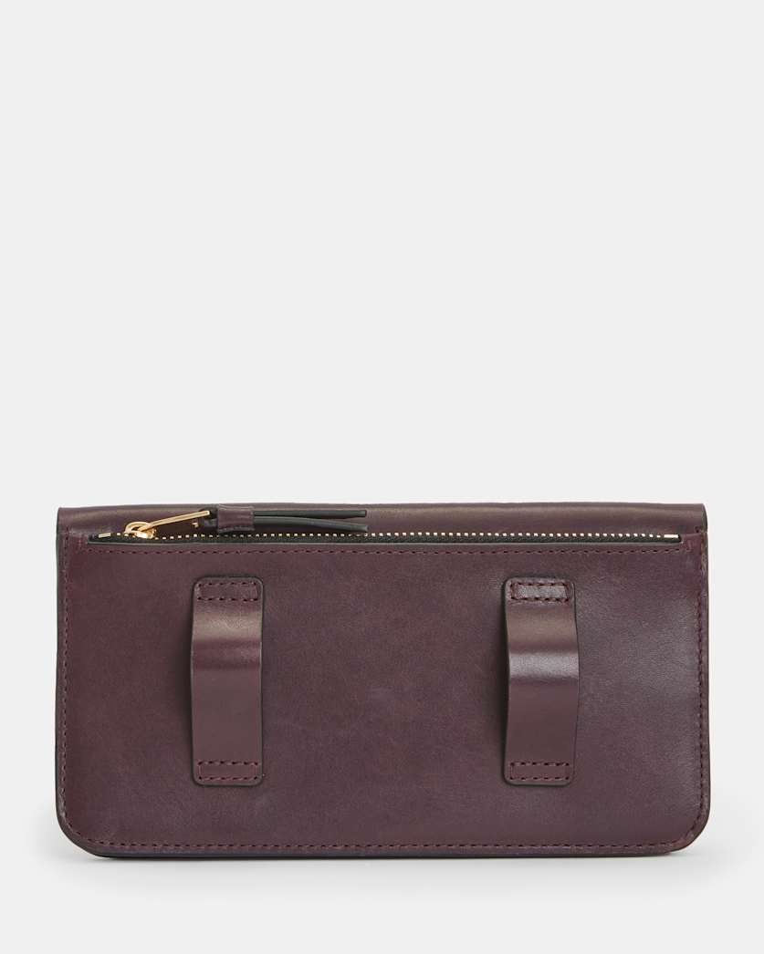 Monique Leather Wallet Bag Belt