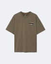 Redact Oversized Embroidered Logo T-Shirt