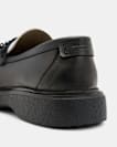 Gibbs Leather Chain Loafers Shoes