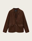 Monet Waxed Suede Blazer
