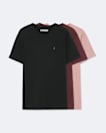 Brace Brushed Cotton T-Shirts 3 Pack