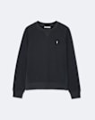 Ramskull cotton raglan sweatshirt